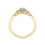 Pierścionek zaręczynowy z diamentami AJPZ_084